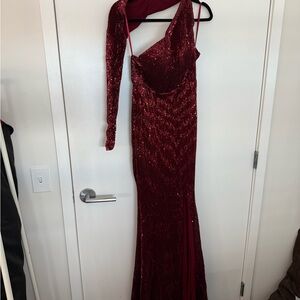 NWT Size 4 Portia and Scarlett PS2045 in Deep Red